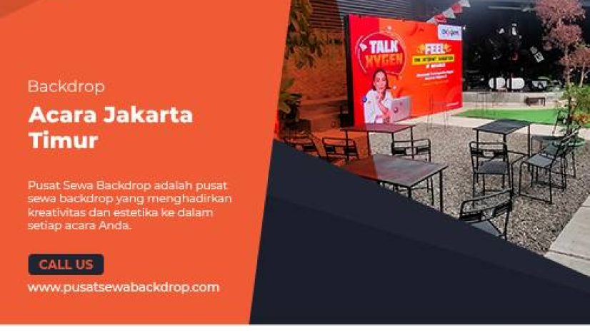 backdrop acara jakarta timur
