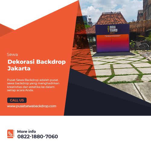 sewa dekorasi backdrop jakarta