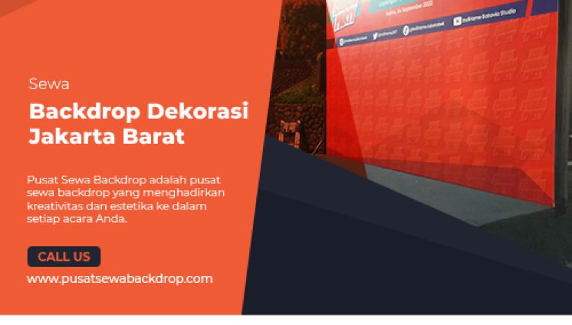 sewa backdrop dekorasi jakarta barat