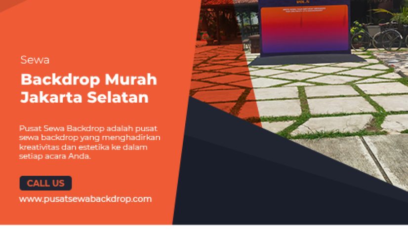 sewa backdrop murah jakarta selatan