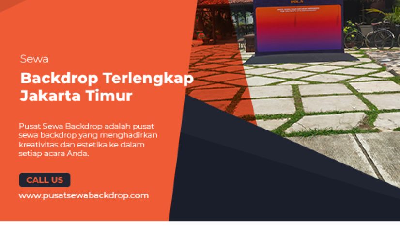 sewa backdrop terlengkap jakarta timur
