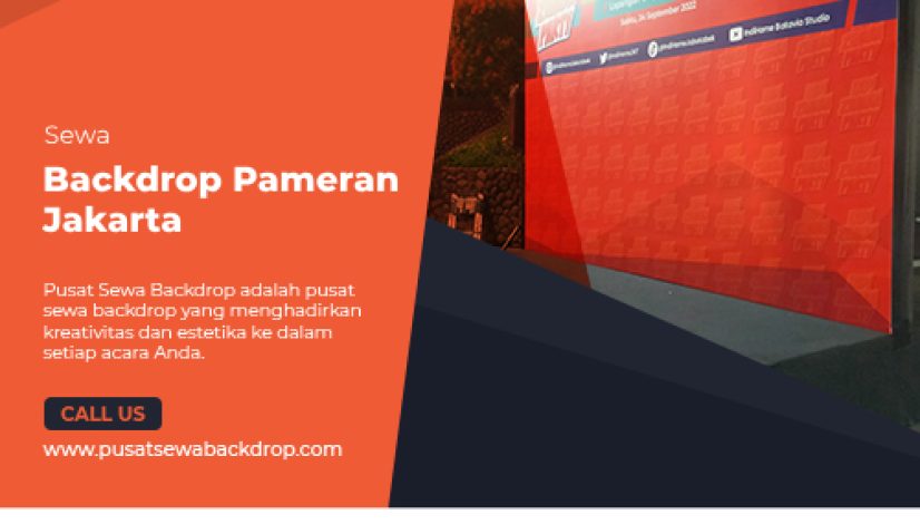 sewa backdrop pameran jakarta