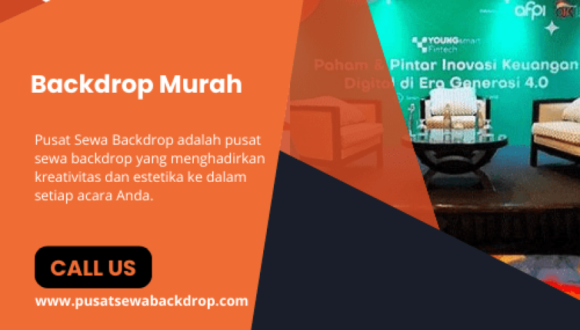 Backdrop Murah