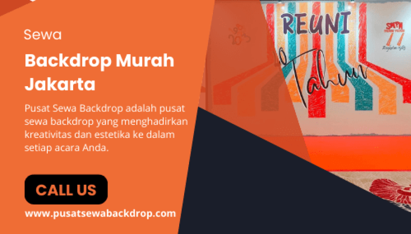 Sewa Backdrop Murah Jakarta